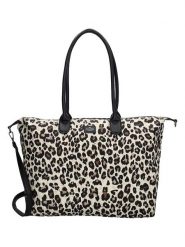 Charm Torebka w kolorze kremowo-czarnym - 30 x 20 x 11 cm rozmiar: onesize. Brązowe torby na laptopa Charm, bez wzorów, z materiału, na ramię. Za 154.07 zł.