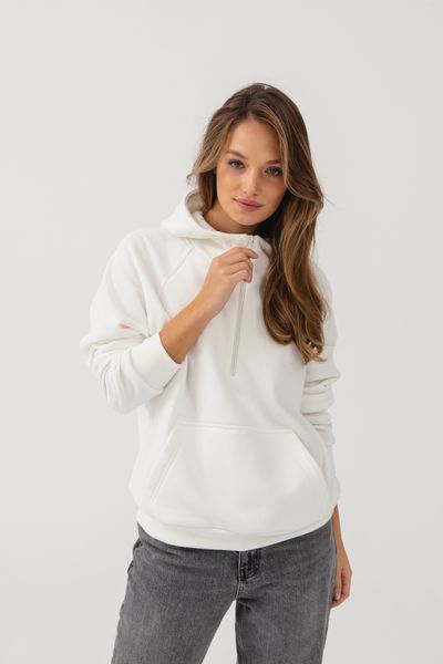 BLUZA VIVIEN ŚMIETANKOWA M - Flawless. Bluzy Flawless, na zimę, m, bez wzorów, z bawełny, bez kaptura. Za 429.00 zł.