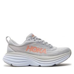 Buty do biegania Hoka. Szare obuwie sportowe HOKA, bez zapięcia, do biegania. Za 599.99 zł.