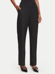 KARL LAGERFELD Spodnie materiałowe B3W10085 Czarny Regular Fit. Czarne spodnie materiałowe KARL LAGERFELD, bez wzorów, z materiału. Za 1,299.00 zł.
