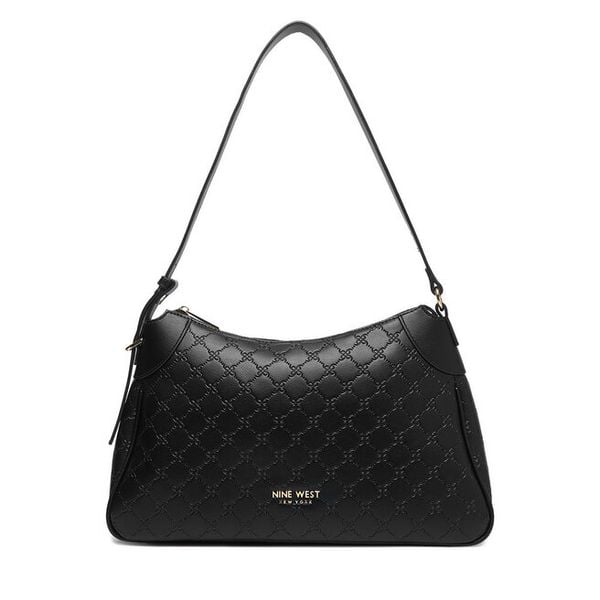 Torebka Nine West. Czarne torebki klasyczne Nine West, bez wzorów, bez dodatków. Za 249.99 zł.