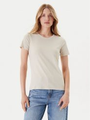 United Colors Of Benetton T-Shirt 3GA2E16A0 Beżowy Regular Fit. Brązowe t-shirty United Colors of Benetton, m, bez wzorów, z bawełny, bez kołnierzyka, bez ramiączek. Za 59.99 zł.