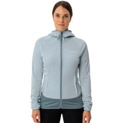 Bluza trekkingowa damska Vaude Tekoa Fleece II techniczna. Niebieskie bluzy sportowe Vaude, m, bez wzorów, z elastanu, z kapturem. W wyprzedaży za 339.00 zł.