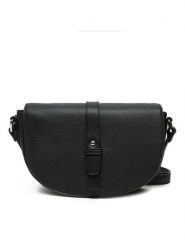 Puccini Torebka BK2241222M Czarny. Czarne listonoszki Puccini, bez wzorów, ze skóry, bez dodatków. Za 109.99 zł.