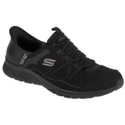 Buty sportowe Sneakersy damskie, Slip-ins: Gratis Sport - Leisurely. Czarne obuwie sportowe Skechers, bez zapięcia, trekkingowe, Skechers Sport. Za 349.99 zł.