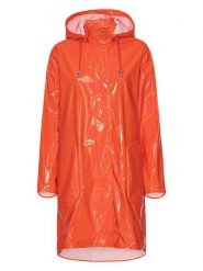 Ilse Jacobsen Płaszcz przeciwdeszczowy w kolorze pomarańczowym rozmiar: 42. Pomarańczowe kurtki sportowe Ilse Jacobsen, s, bez wzorów, bez kaptura. Za 267.95 zł.