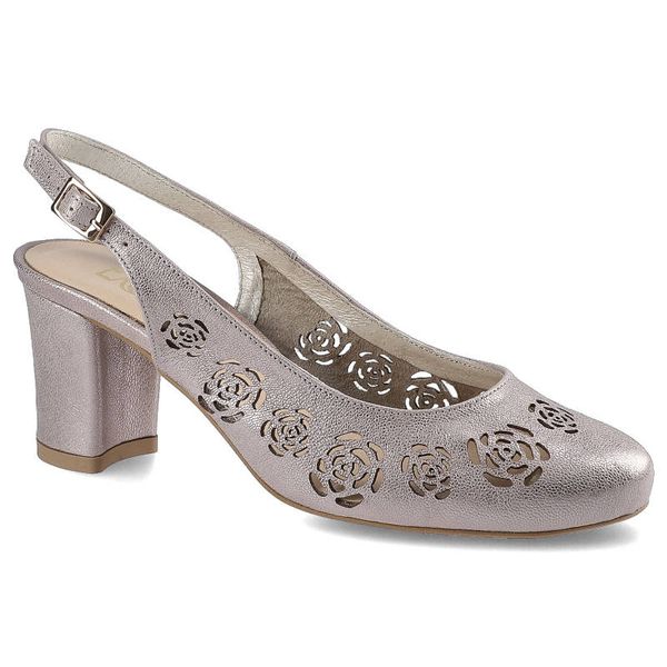 Różowe Sandały Exquisite Damskie Eleganckie Buty. Czerwone sandały EXQUISITE, bez wzorów, ze skóry, eleganckie, bez obcasa, na obcasie, bez zapięcia. Za 179.00 zł.