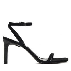 Sandały Tory Burch. Czarne sandały Tory Burch, bez wzorów, bez obcasa, na szpilce, bez zapięcia. Za 2,119.00 zł.