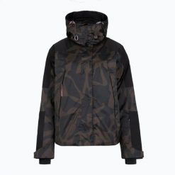 Kurtka narciarska damska BOGNER FIRE+ICE Tinka 2. Brązowe kurtki narciarskie l, bez wzorów, z materiału, bez kaptura, narciarskie. Za 2,499.00 zł.