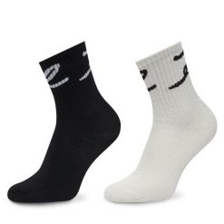 Skarpety długie KARL LAGERFELD. Czarne skarpety KARL LAGERFELD, bez wzorów. Za 169.99 zł.