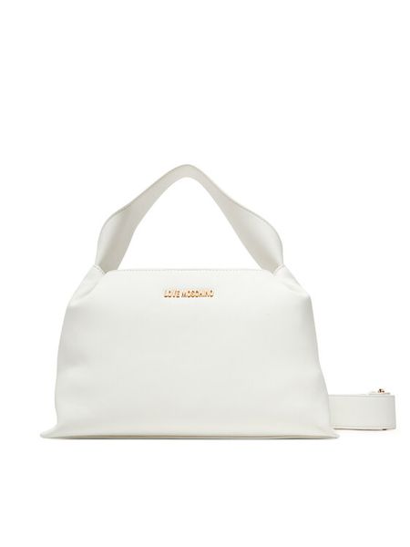 LOVE MOSCHINO Torebka JC4278PP0MKI0100 Biały. Białe torebki klasyczne Love Moschino, bez wzorów, ze skóry, bez dodatków. Za 669.99 zł.