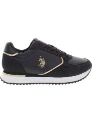 U.S. Polo Assn. Sneakersy w kolorze czarnym rozmiar: 36. Czarne trampki U.S. Polo Assn., bez wzorów, bez zapięcia. Za 208.99 zł.