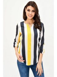 New Laviva Koszulka ze wzorem rozmiar: 40. Bluzki New Laviva, bez wzorów, z bawełny, bez kołnierzyka, bez ramiączek. Za 52.55 zł.