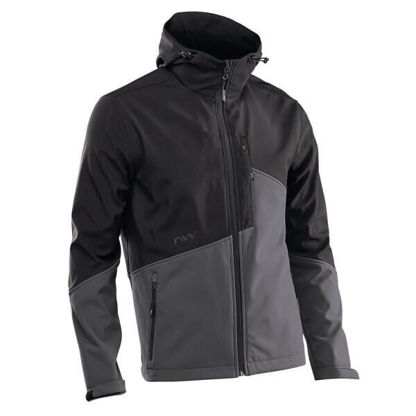 Kurtka wodoodporna Northwave Enduro. Brązowe kurtki sportowe Northwave, bez wzorów, bez kaptura, rowerowe. Za 422.50 zł.