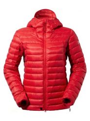 Berghaus Kurtka puchowa "Seeker" w kolorze czerwonym rozmiar: 36. Czerwone kurtki narciarskie Berghaus, bez wzorów, z puchu, bez kaptura, narciarskie. Za 440.28 zł.