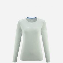 Koszulka damska z długim rękawem Millet Intense Ts Ls W Active Fit. Zielone bluzki Millet, xs, bez wzorów, sportowe, bez kołnierzyka, bez ramiączek. Za 340.00 zł.