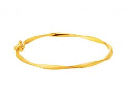 Złota bransoletka sztywna z zapięciem. Żółte bransoletki Apart, złote. Za 3,269.00 zł.