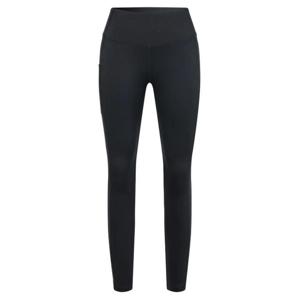 Damskie legginsy termiczne Dare 2B Powder. Czarne legginsy Dare 2b, bez wzorów, z elastanu, z podwyższonym stanem. Za 176.50 zł.