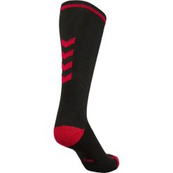Skarpety sportowe dla dorosłych Hummel Elite Indoor Sock High. Czarne skarpety Hummel, bez wzorów. Za 51.00 zł.
