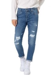 Timezone Dżinsy - Slim fit - w kolorze niebieskim rozmiar: W33/L30. Niebieskie jeansy Timezone, l, bez wzorów. Za 130.81 zł.