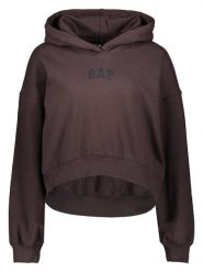 GAP Bluza w kolorze ciemnobrązowym rozmiar: L. Brązowe bluzy GAP, l, bez wzorów, z kapturem. Za 169.95 zł.