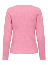 ONLY Sweter w kolorze jasnoróżowym rozmiar: XS. Różowe swetry Only, xs, bez wzorów, ze splotem, bez ramiączek. Za 91.99 zł.