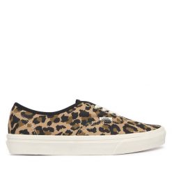 Tenisówki Vans. Brązowe trampki Vans, bez wzorów, bez zapięcia. Za 339.99 zł.