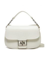 Armani Exchange Torebka XW000940 AF13687 U0003 Biały. Białe torebki klasyczne Armani Exchange, bez wzorów, ze skóry, bez dodatków. Za 519.99 zł.