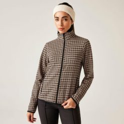 Bluza damska rozsuwana Descend II Dare 2b. Brązowe bluzy sportowe Dare 2b, na zimę, bez wzorów, z dzianiny, bez kaptura. Za 379.99 zł.