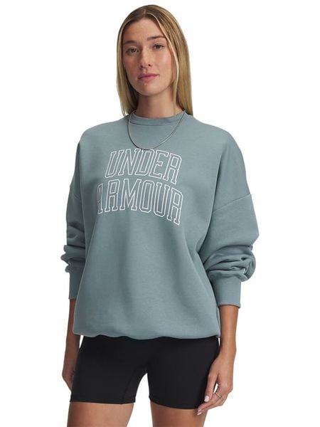 Under Armour Bluza polarowa w kolorze szarym rozmiar: L. Szare bluzy Under Armour, l, bez wzorów, z polaru, bez kaptura. Za 138.87 zł.