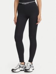 Emporio Armani Underwear Legginsy EW001901 AF27298 UC001 Czarny Slim Fit. Czarne legginsy Emporio Armani Underwear, xl, bez wzorów, z bawełny. Za 284.99 zł.