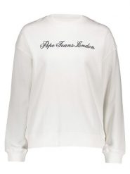 Pepe Jeans Bluza w kolorze białym rozmiar: S. Białe bluzy Pepe Jeans, s, bez wzorów, z jeansu, bez kaptura. Za 145.26 zł.