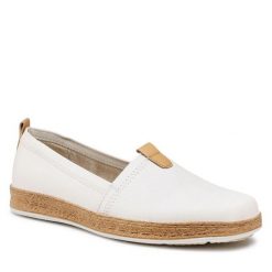 Espadryle Lasocki. Białe espadryle Lasocki, bez wzorów, bez obcasa, bez zapięcia. Za 189.99 zł.