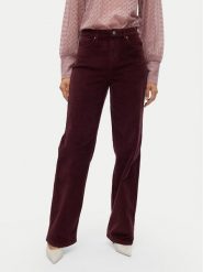Vero Moda Spodnie materiałowe Tessa 10315350 Fioletowy Wide Leg. Fioletowe spodnie materiałowe Vero Moda, bez wzorów, z bawełny. Za 239.99 zł.