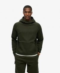Superdry Bluza z kapturem Tech Logo Loose. Zielone bluzy sportowe Superdry, m, bez wzorów, z bawełny, z kapturem. Za 384.25 zł.