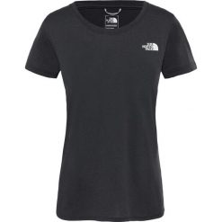 Koszulka turystyczna damska The North Face W Reaxion Amp Crew. Czarne bluzki The North Face, xl, bez wzorów, sportowe, bez kołnierzyka, bez ramiączek. Za 136.00 zł.