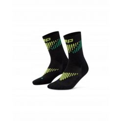 Damskie skarpetki kompresyjne do połowy łydki sportowe z wełną Merino Core. Czarne skarpety CEP, bez wzorów, z elastanu. Za 69.00 zł.
