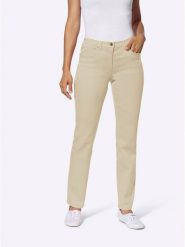 WITT WEIDEN Dżinsy - Slim fit - w kolorze beżowym rozmiar: 21. Brązowe jeansy WITT WEIDEN, bez wzorów. Za 65.95 zł.