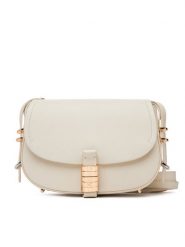 PINKO Torebka Saddle Mini PE PLTT 103831 A270 Biały. Białe listonoszki Pinko, bez wzorów, ze skóry, bez dodatków. Za 1,159.00 zł.