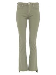 True Religion Dżinsy "Halle" - Slim fit - w kolorze khaki rozmiar: W30. Brązowe jeansy True Religion, z aplikacjami. Za 333.81 zł.