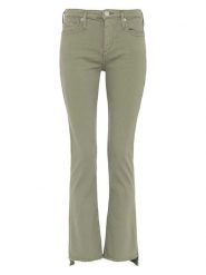 True Religion Dżinsy "Halle" - Slim fit - w kolorze khaki rozmiar: W28. Brązowe jeansy True Religion, z aplikacjami. Za 308.18 zł.