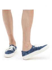 Vans Sneakersy w kolorze niebieskim rozmiar: 36,5. Niebieskie trampki Vans, bez wzorów, bez zapięcia. Za 118.56 zł.