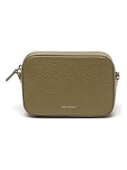 COCCINELLE Skórzana torebka w kolorze khaki - 21 x 17 x 6 cm rozmiar: onesize. Brązowe torby na ramię Coccinelle, bez wzorów, z materiału, na ramię, bez dodatków. Za 440.28 zł.