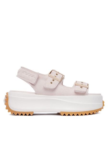Converse Sandały A20648C Brązowy. Brązowe sandały Converse, bez wzorów, z materiału, bez obcasa, na płaskiej podeszwie, bez zapięcia. Za 419.99 zł.