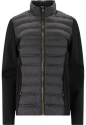 Bluza hybrydowa damska Whistler Persle. Czarne bluzy Whistler, uniwersalny, bez wzorów, z materiału, bez kaptura. Za 239.99 zł.