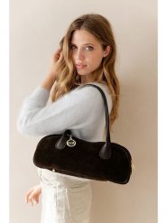 Mia Tomazzi Skórzana torebka "Belloveso" w kolorze brązowym - 40 x 16 x 10 cm rozmiar: onesize. Brązowe torby na ramię Mia Tomazzi, bez wzorów, z materiału, na ramię, bez dodatków. Za 347.99 zł.