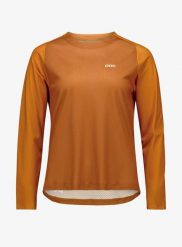 Bluza rowerowa damska POC Motion Air L/S Jersey. Brązowe bluzy POC, l, bez wzorów, z jersey, bez kaptura. Za 291.49 zł.