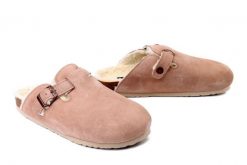 DR. BRINKMANN 320709-08 beige, kapcie damskie. Brązowe obuwie domowe Dr. Brinkmann, bez wzorów, ze skóry, bez zapięcia. Za 263.42 zł.