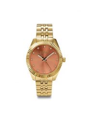 Esprit Zegarek ESLW23754YG Złoty. Żółte, analogowe zegarki Esprit, złote. Za 749.99 zł.