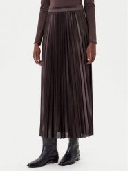 ONLY Spódnica plisowana Kolter 15356154 Brązowy Regular Fit. Brązowe spódnice Only, l, bez wzorów, z syntetyku, plisowane. Za 129.99 zł.